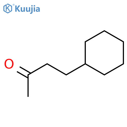 4-cyclohexylbutan-2-one structure