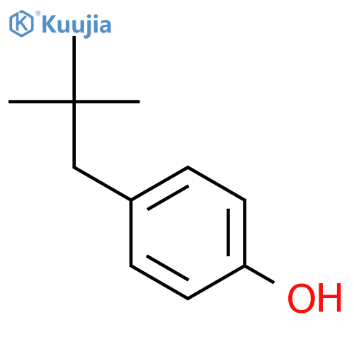 4-(2,2-Dimethylpropyl)-phenol structure