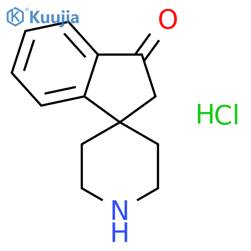 2,3-dihydrospiro[indene-1,4'-piperidine]-3-one hydrochloride structure