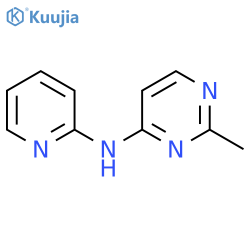 2-methyl-N-(pyridin-2-yl)pyrimidin-4-amine structure