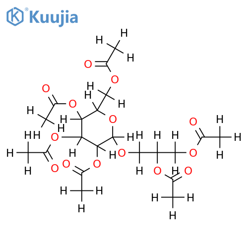 Hexa-Ac-beta-D-(2R)-1-O-Glucopyranosylglycerol structure