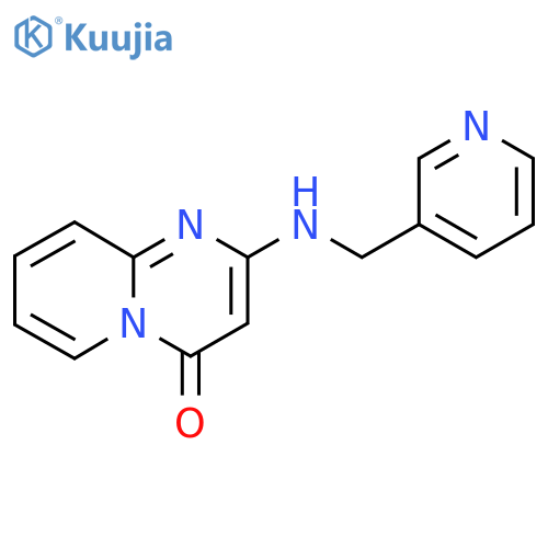 2-{(pyridin-3-yl)methylamino}-4H-pyrido1,2-apyrimidin-4-one structure