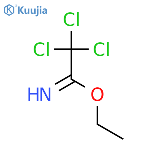 Ethanimidic acid,2,2,2-trichloro-, ethyl ester structure
