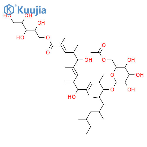 Roselipin 1A; 2',4'-Diepimer, 6''-Ac structure