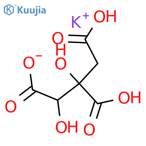 Hydroxycitric Acid Tripotassium Salt structure