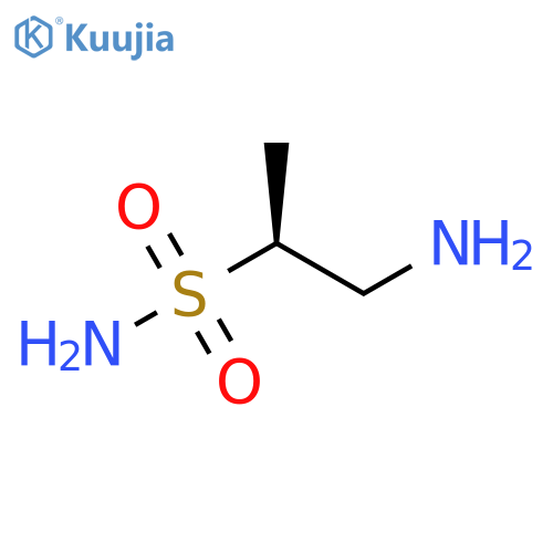 (2S)-1-aminopropane-2-sulfonamide structure