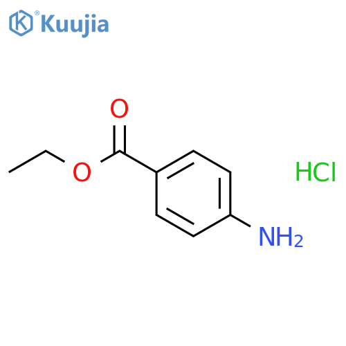 Benzocaine hydrochloride structure