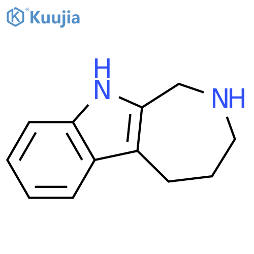 1,2,3,4,5,10-Hexahydroazepino[3,4-b]indole structure