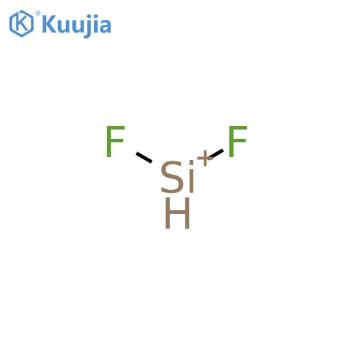 Silylium, difluoro- structure