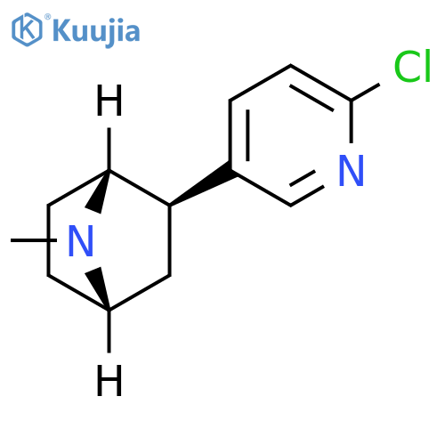 7-Azabicyclo[2.2.1]heptane, 2-(6-chloro-3-pyridinyl)-7-methyl-, (1R,2R,4S)- structure