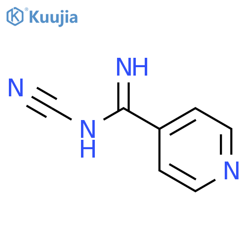 N-Cyanopyridine-4-amidine structure