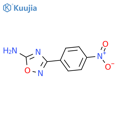 3-(4-nitrophenyl)-1,2,4-oxadiazol-5-amine structure