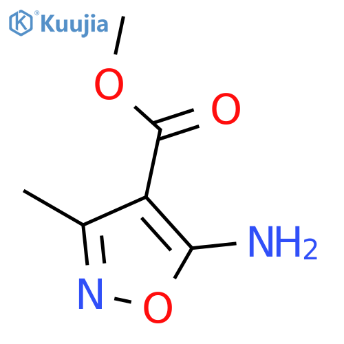methyl 5-amino-3-methylisoxazole-4-carboxylate structure