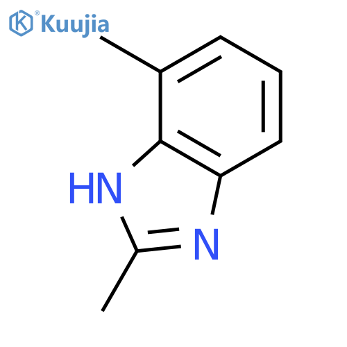 2,7-Dimethyl-1H-benzo[d]imidazole structure