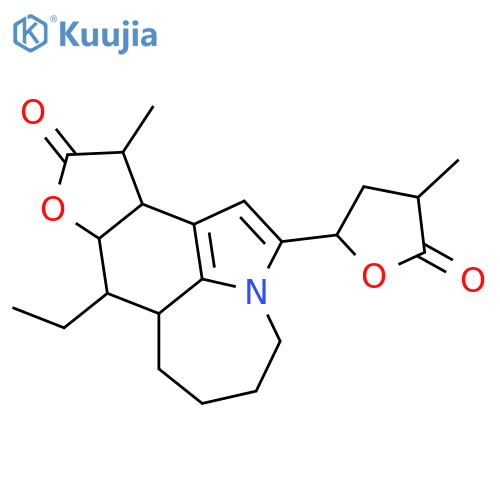 Tuberostemonine; 13,18-Diepimer, 1,2,3,9a-tetradehydro structure
