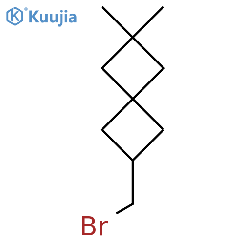 6-(Bromomethyl)-2,2-dimethylspiro[3.3]heptane structure