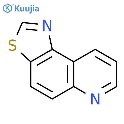 Thiazolo[4,5-f]quinoline(8CI,9CI) structure