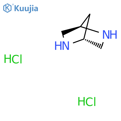 (1R, 4R)-2,5-Diaza-bicyclo[2.2.1]heptane dihydrochloride structure