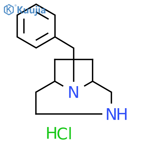 9-Benzyl-3,9-diaza-bicyclo[4.2.1]nonane dihydrochloride structure