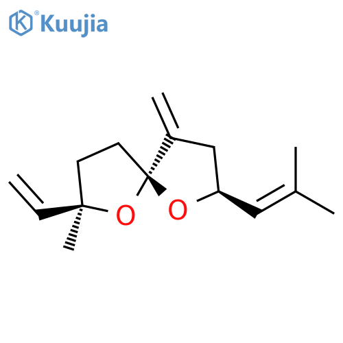 3,6:6,9-Diepoxy-1,7(14),10-farnesatriene; (3R*,6R*,9S*)-form structure