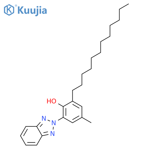 2-(2H-Benzo[d][1,2,3]triazol-2-yl)-6-dodecyl-4-methylphenol structure