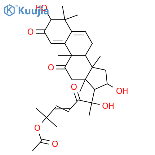 3,16,20,25-Tetrahydroxycucurbita-1(10),5,23-triene-2,11,22-trione; (3α,16α,20R,23E)-form, 25-Ac structure