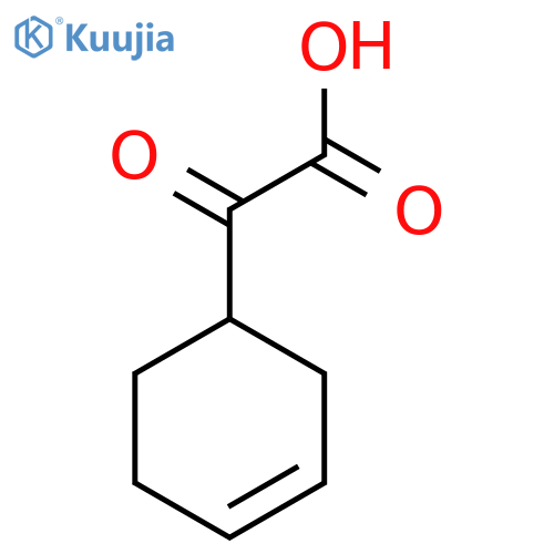 2-(cyclohex-3-en-1-yl)-2-oxoacetic acid structure