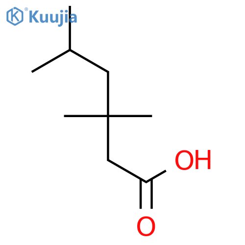 3,3,5-trimethylhexanoic acid structure
