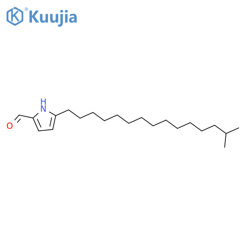 5-Alkyl-1H-pyrrole-2-carboxaldehydes; 5-(14-Methylpentadecyl)-1H-pyrrole-2-carboxaldehyde structure