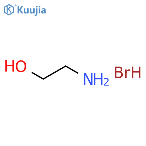 Ethanol, 2-amino-,hydrobromide (1:1) structure
