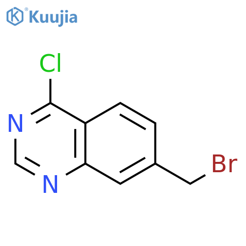 Quinazoline,7-(bromomethyl)-4-chloro- structure