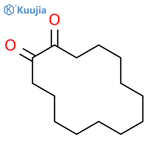 1,2-Cyclotetradecanedione structure