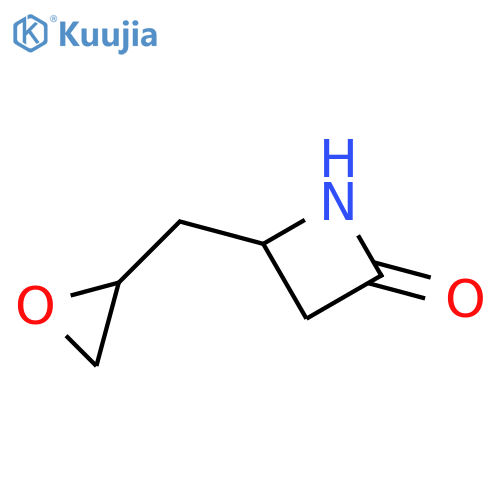 4-(Oxiran-2-ylmethyl)azetidin-2-one structure