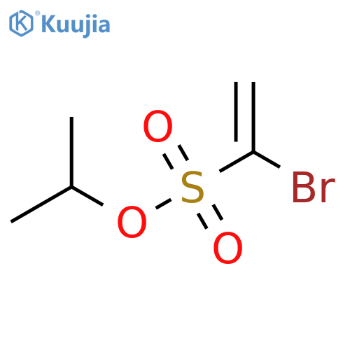 Propan-2-yl 1-bromoethenesulfonate structure