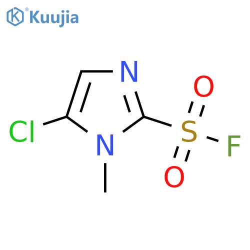 5-Chloro-1-methylimidazole-2-sulfonyl fluoride structure