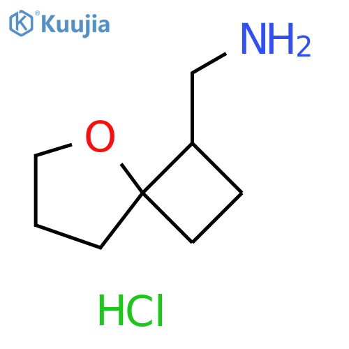 5-Oxaspiro[3.4]octane-1-methanamine, hydrochloride (1:1) structure