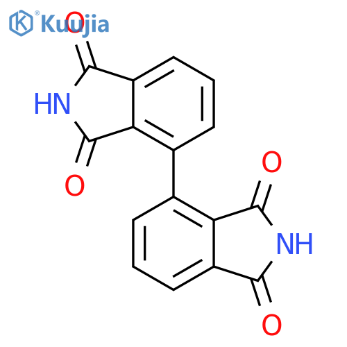 1H,1'H,2H,2'H,3H,3'H-[4,4'-biisoindole]-1,1',3,3'-tetrone structure