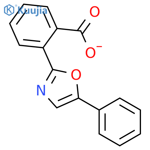 2-(5-Phenyl-1,3-oxazol-2-yl)benzoic Acid structure