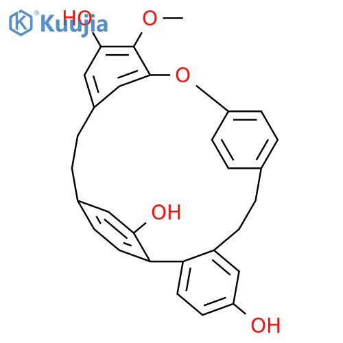 Riccardin C; 6'-Hydroxy, 1'-Me ether structure
