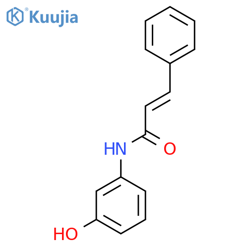N-(3-Hydroxyphenyl)Cinnamamide structure