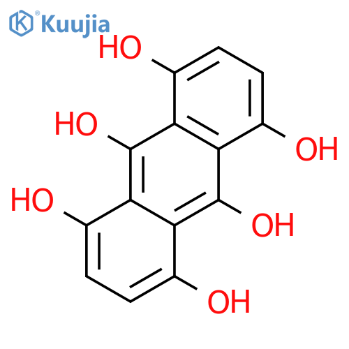 1,4,5,8,9,10-Anthracenehexol structure