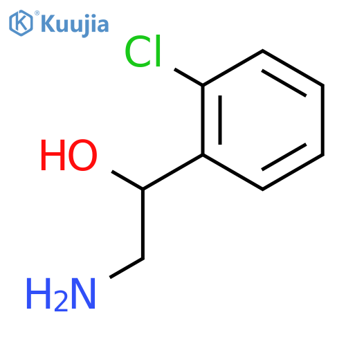 2-amino-1-(2-chlorophenyl)ethan-1-ol structure