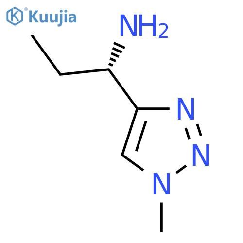 (1S)-1-(1-methyl-1H-1,2,3-triazol-4-yl)propan-1-amine structure