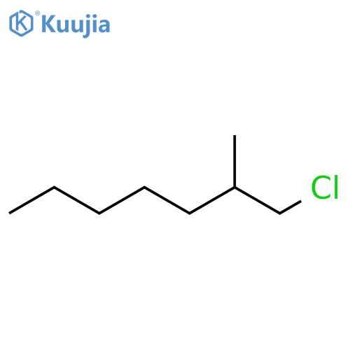 Heptane, 1-chloro-2-methyl- structure