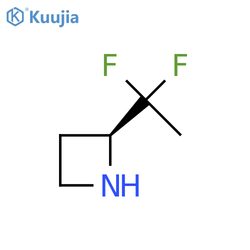 (2S)-2-(1,1-difluoroethyl)azetidine structure