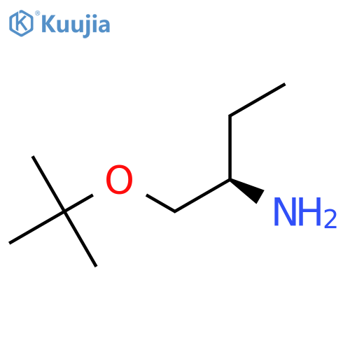 (2R)-1-(tert-butoxy)butan-2-amine structure