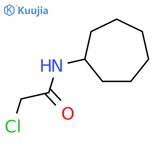 2-Chloro-N-cycloheptylacetamide structure
