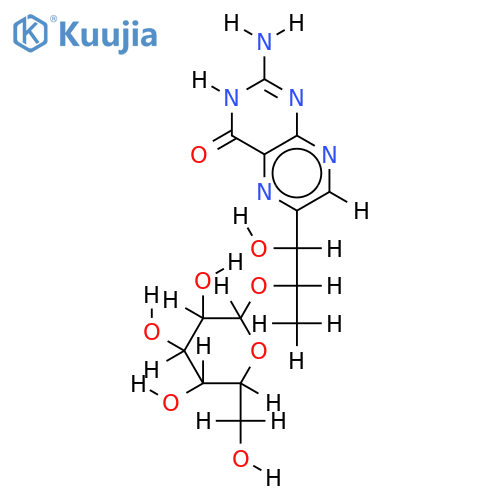 2'-O-(alpha-D-glucopyranosyl)biopterin structure