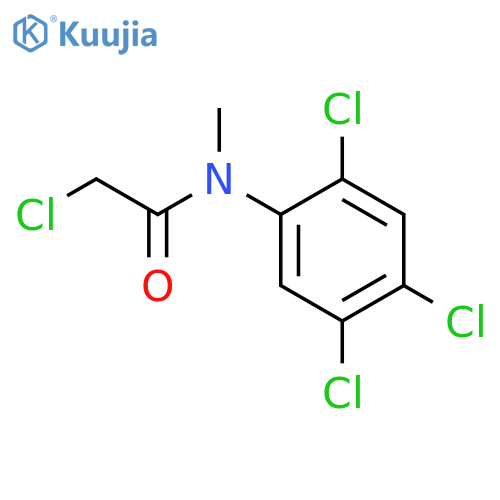 Acetamide,2-chloro-N-methyl-N-(2,4,5-trichlorophenyl)- structure