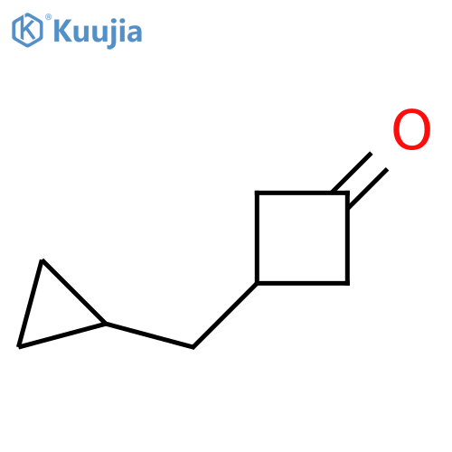 3-(Cyclopropylmethyl)cyclobutanone structure